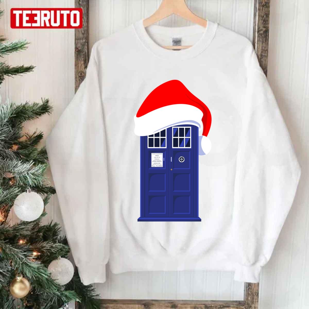 Santa Who Doctor Who In Christmas Unisex Sweatshirt