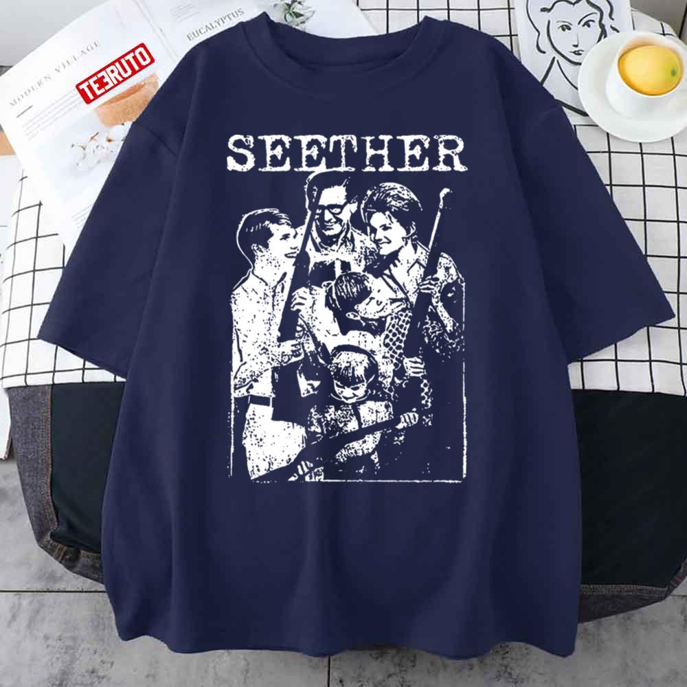 Shaun Morgan White Design Rock Seether Unisex Sweatshirt - Teeruto