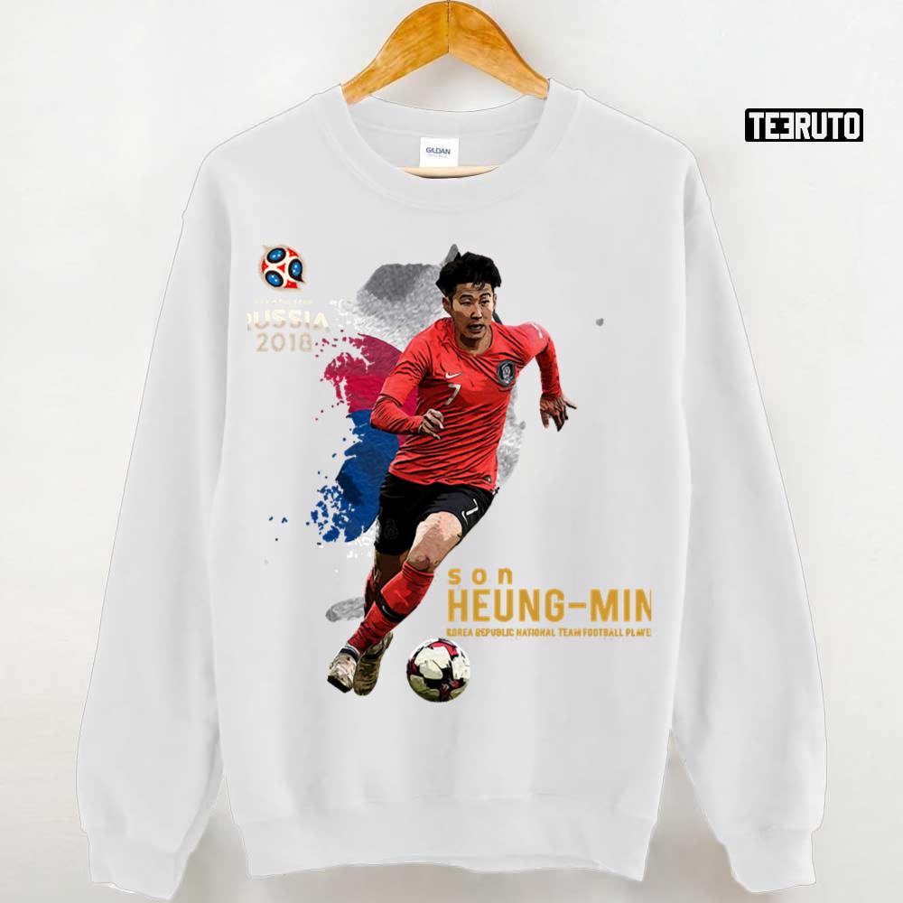 ThePlayersNYC Son Heung-min T-Shirt Graphic Tee Shirt 90s Style