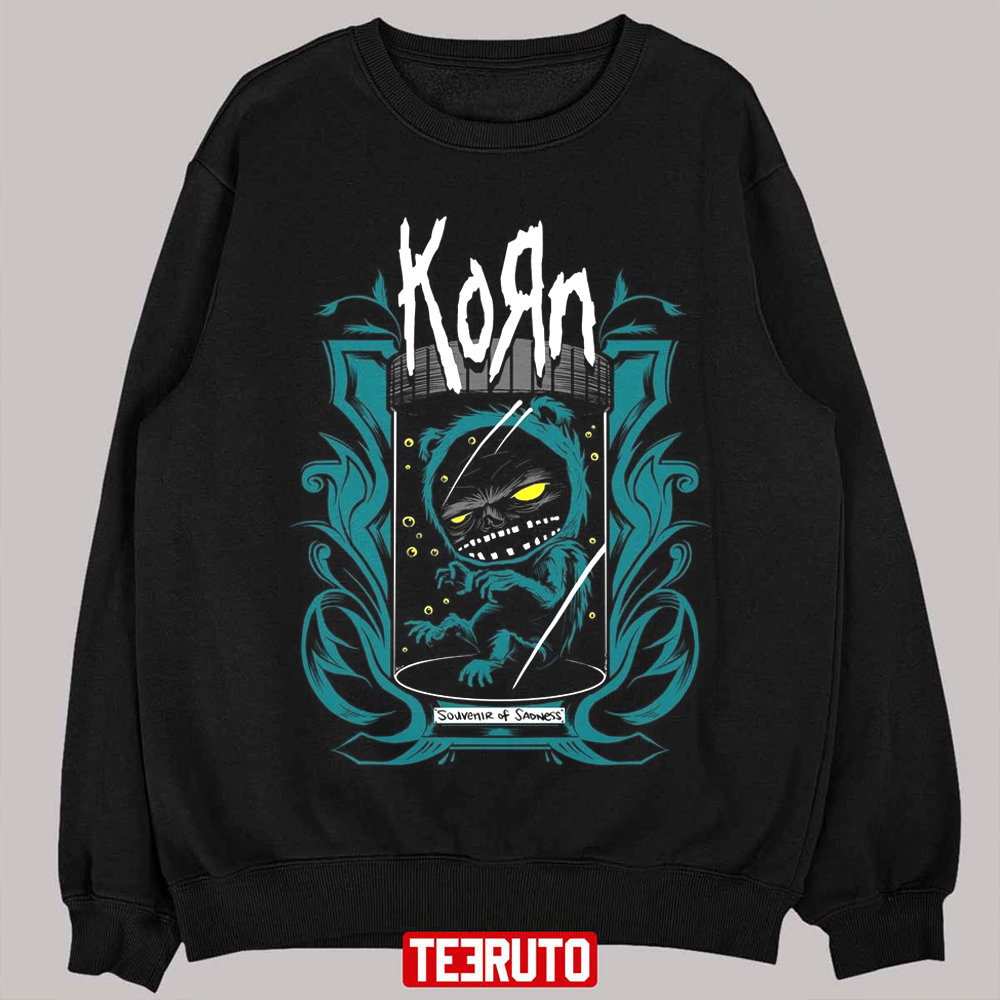 Souvenir Of Sadness Design Of The Korn Band Unisex Sweatshirt Teeruto