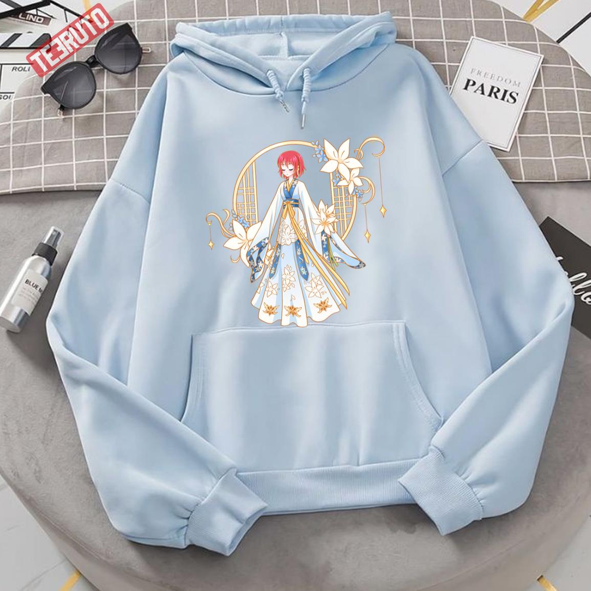 Spring Blossoms Herbalist Snow White With The Red Hair Unisex Hoodie