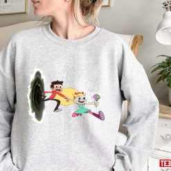 Star Vs The Forces Of Evil Marco Diaz And Star Butterfly Fanmade Unisex Sweatshirt