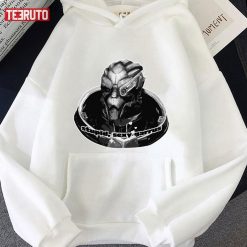 Stupid Sexy Garrus Rpg Gaming Gamer Husbando Shakarian Alien Mass Effect Space Sci Fi Unisex Hoodie