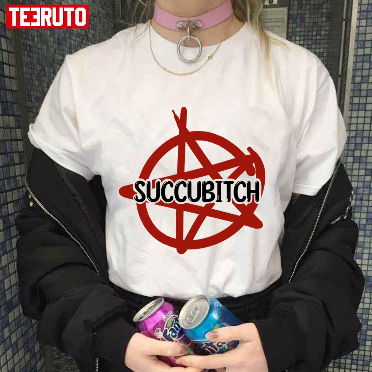 Succubitch Succubus Red Pentagram Chilling Adventures Of Sabrina Unisex T-Shirt