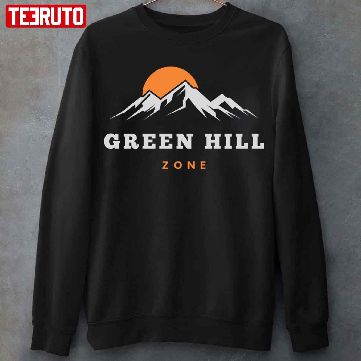Sunset On The Moutain Green Hill Zone Unisex Hoodie