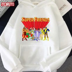 Super Friends Wolverine Comics Art Unisex Hoodie