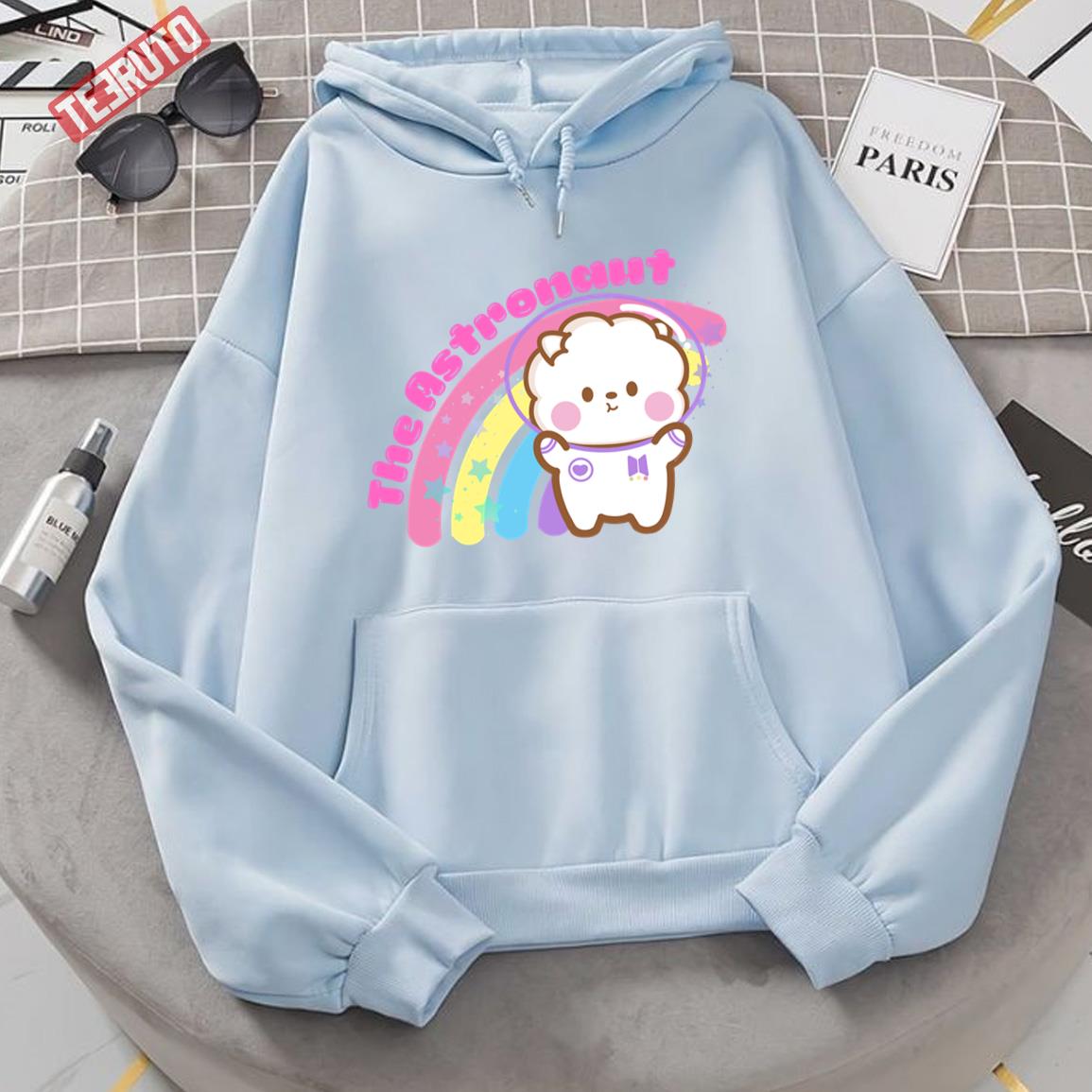 Superstar Jin The Astronaut Jin Solo Cute Bts Baby Bt21 Rj Unisex Hoodie