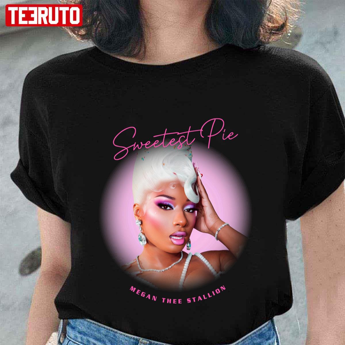 Sweetest Pie Mégan Thée Stállion Photo Unisex T-shirt - Teeruto