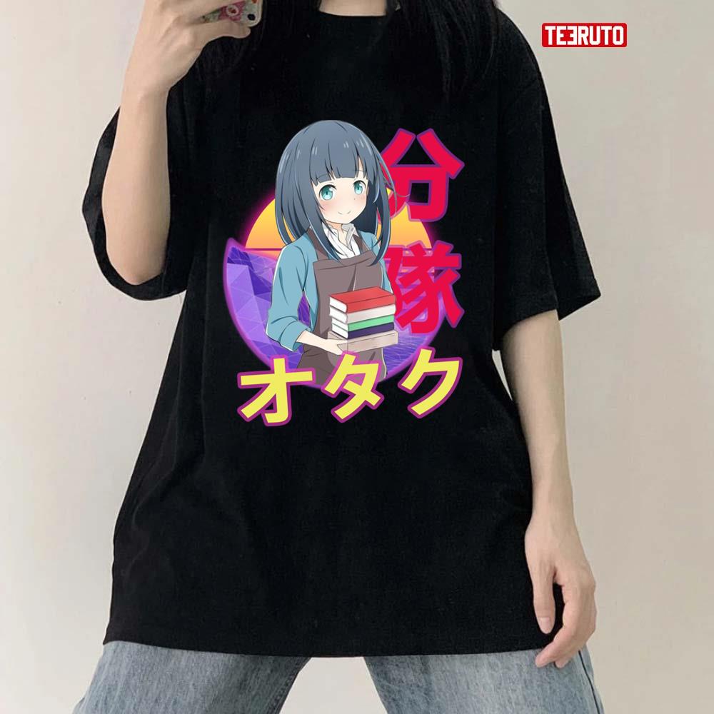Takasago Tomoe Eromanga Sensei Retro Sunset Anime Design Unisex T-Shirt -  Teeruto
