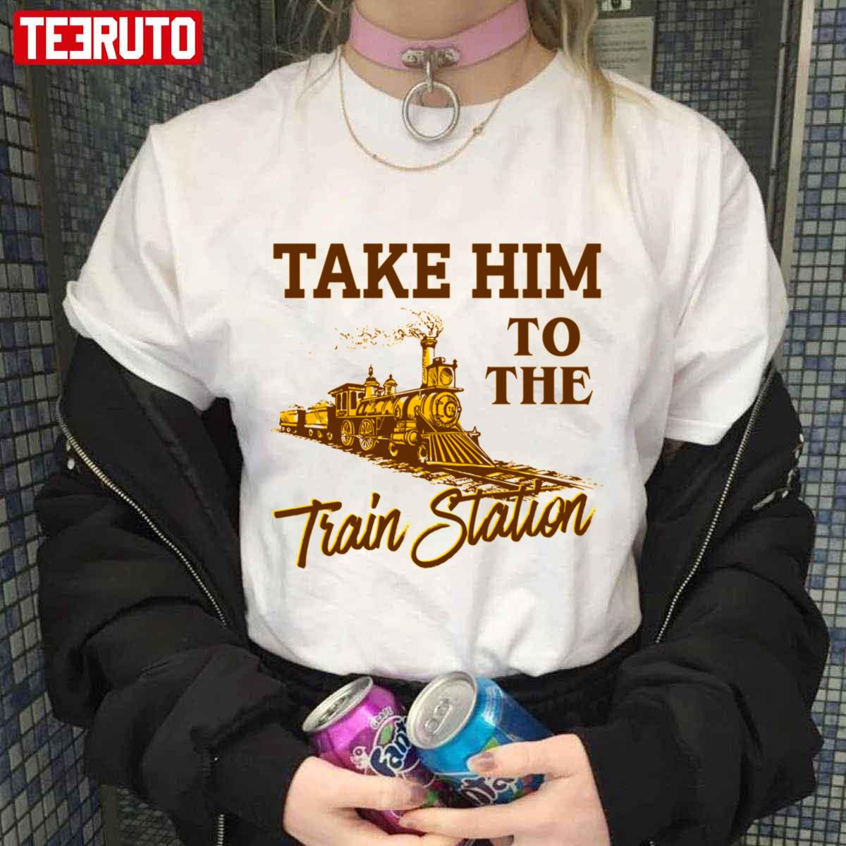 Take Him To The Train Station Yellowstone Dutton Lovers Gift Unisex T-Shirt
