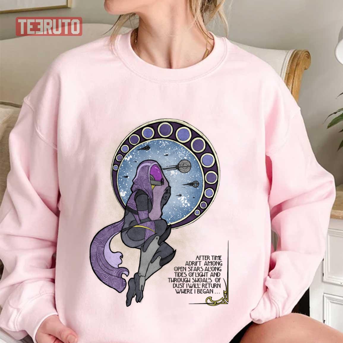 Tali’zorah Nouveau Mass Effect Fanart Unisex Sweatshirt