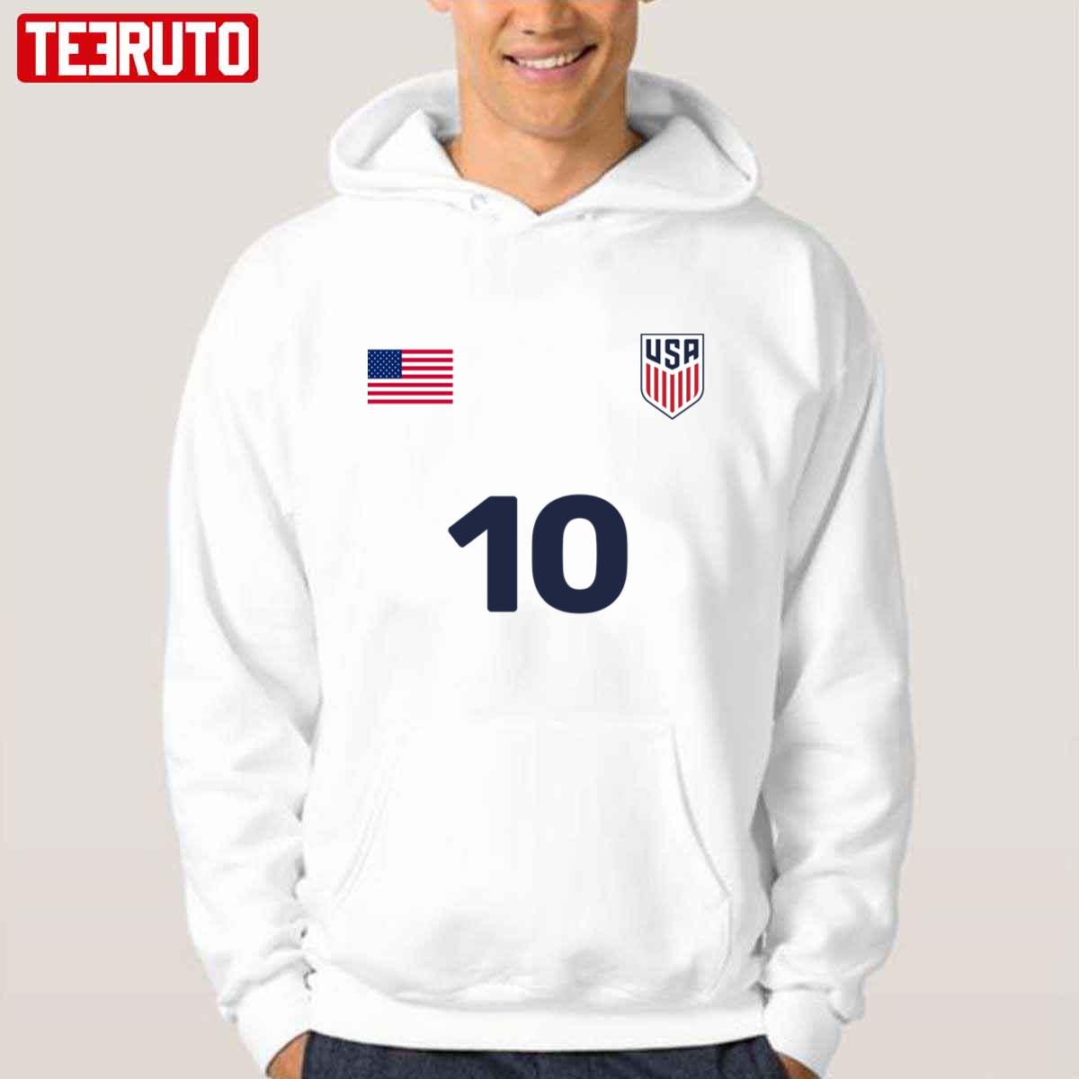 Team Usa Jersey Fan’s Soccer 2022 Unisex Hoodie