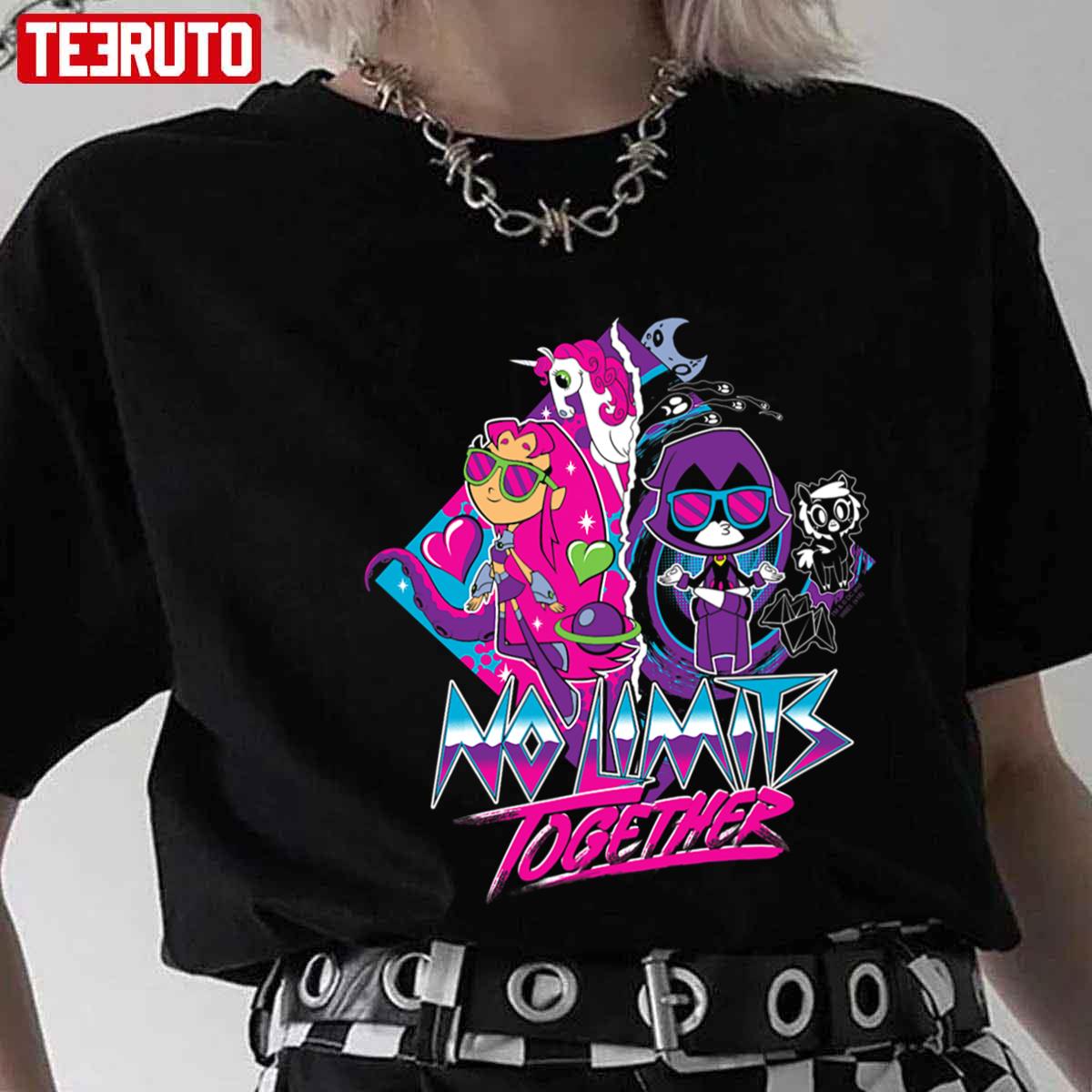 Teen Titans Go To The Movies No Limits Together Unisex T-Shirt