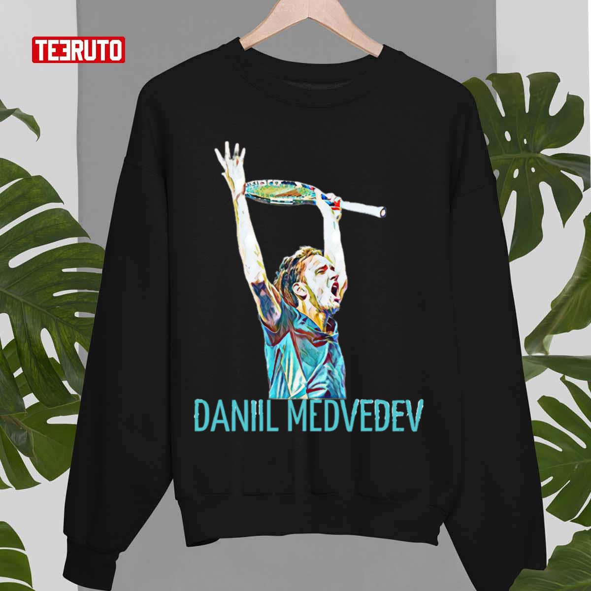 Tennis Player Daniil Medvedev Russian Tennis Unisex Sweatshirt