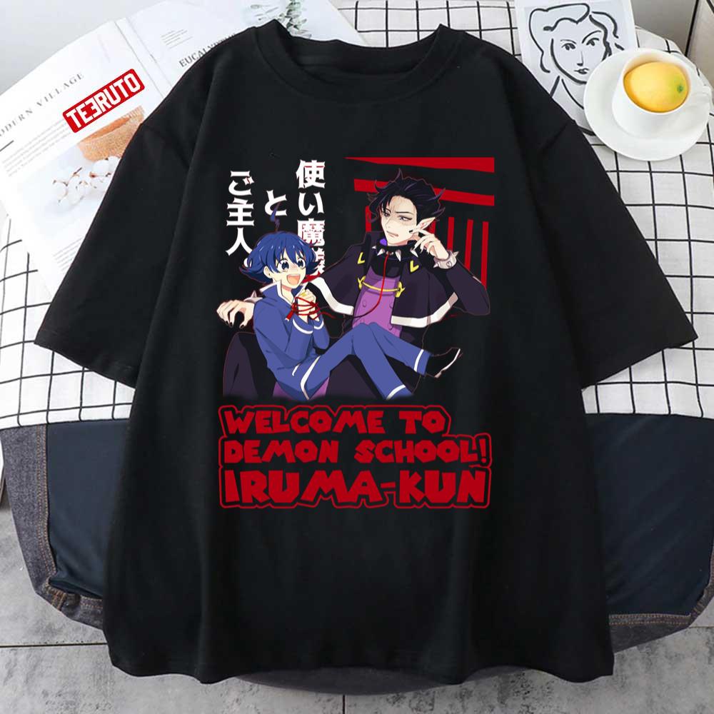 The Characters Iruma And Kalego In Welcome To Demon School Unisex T-shirt