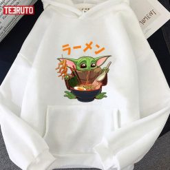 The Child Cute Baby Yoga Eating Ramen Unisex Hoodie