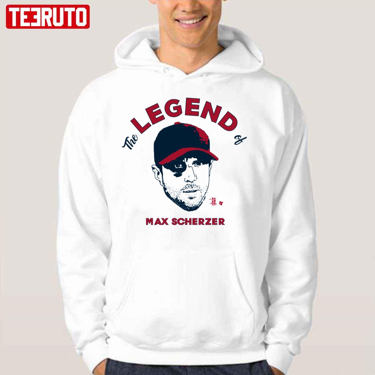 The Legend Of Baseball Max Scherzer Unisex Hoodie
