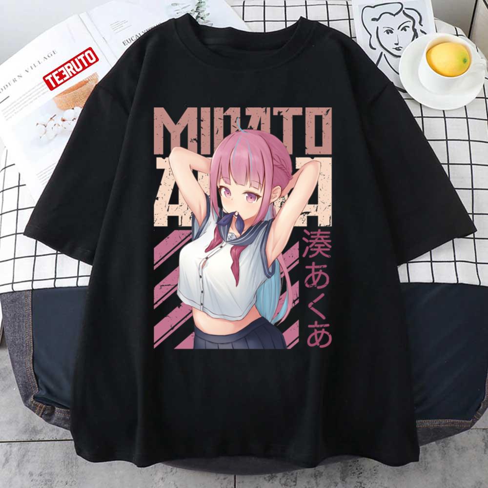 The Place Of Face Minato Aqua Vintage Unisex T-Shirt