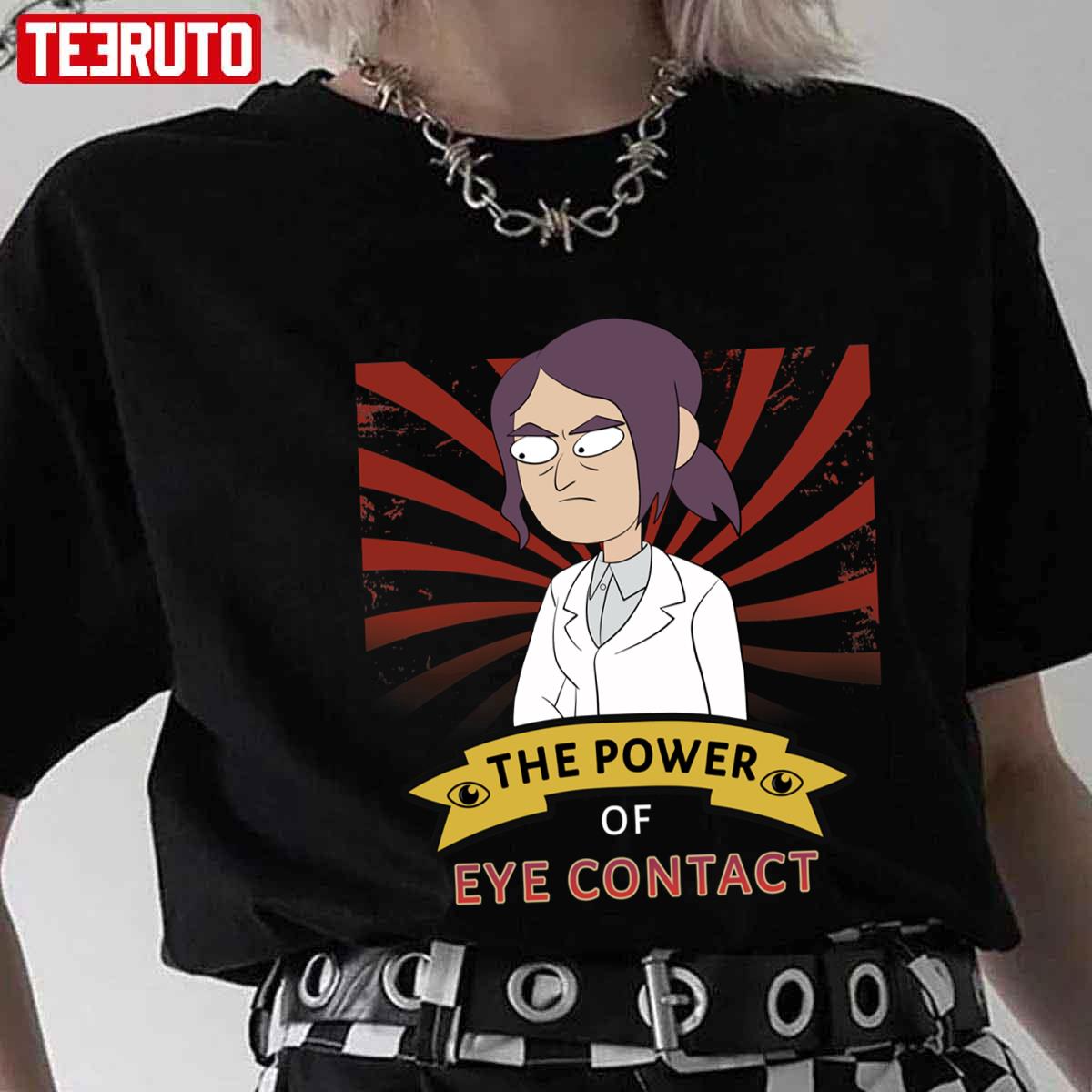 The Power Of Eye Contact Inside Job Reagan Unisex T-shirt