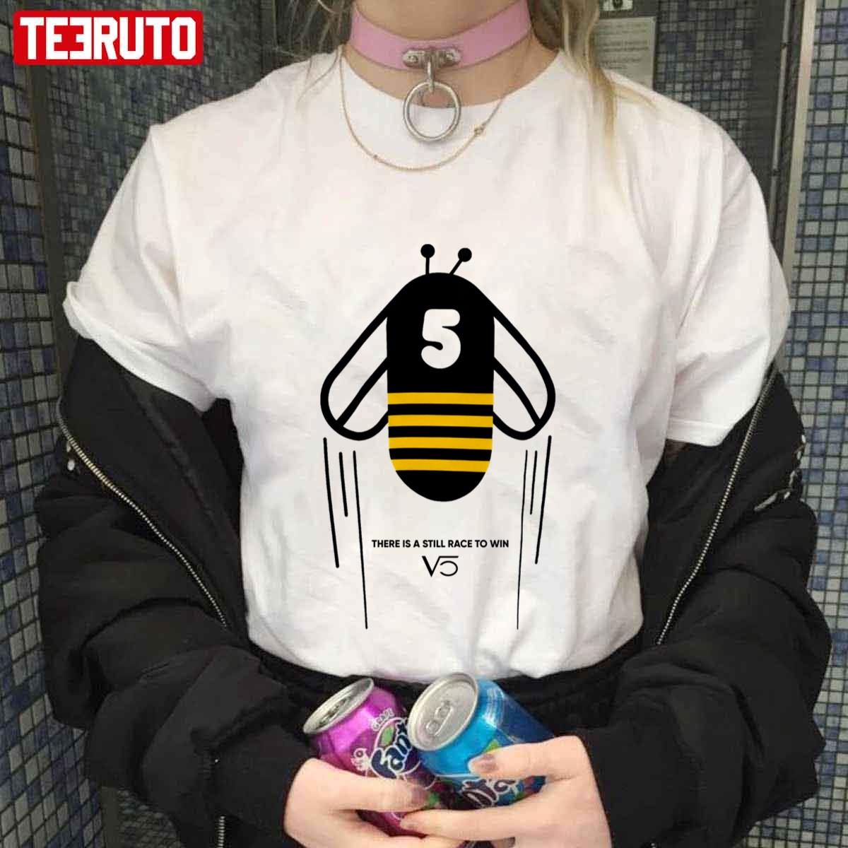 There Is A Still Race To Win Sebastian Vettel Save The Bees Design Unisex T-Shirt