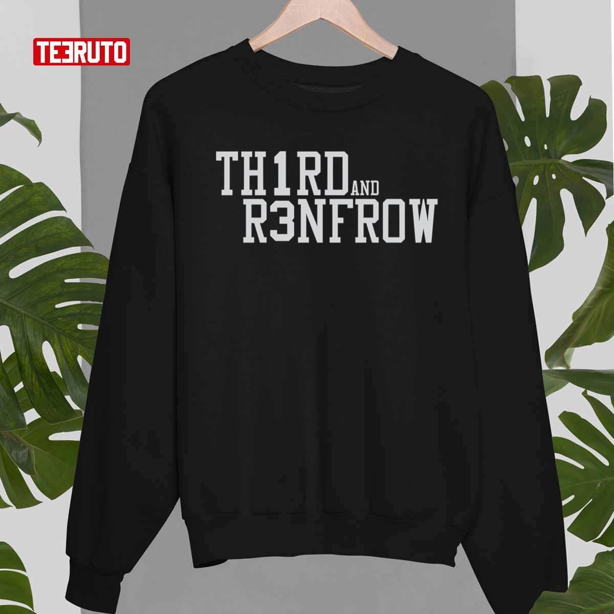 Third And Hunter Renfrow shirt, hoodie, sweatshirt and long sleeve