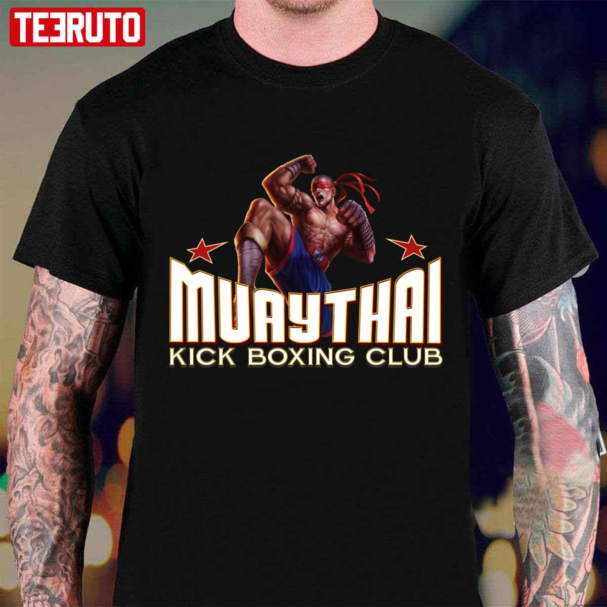 This Is The Best Kickboxing Club In Town Muay Thai Kick Boxing School Unisex T-Shirt