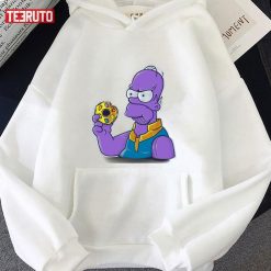 Thomers With Donutstone The Simpson Art Unisex Hoodie