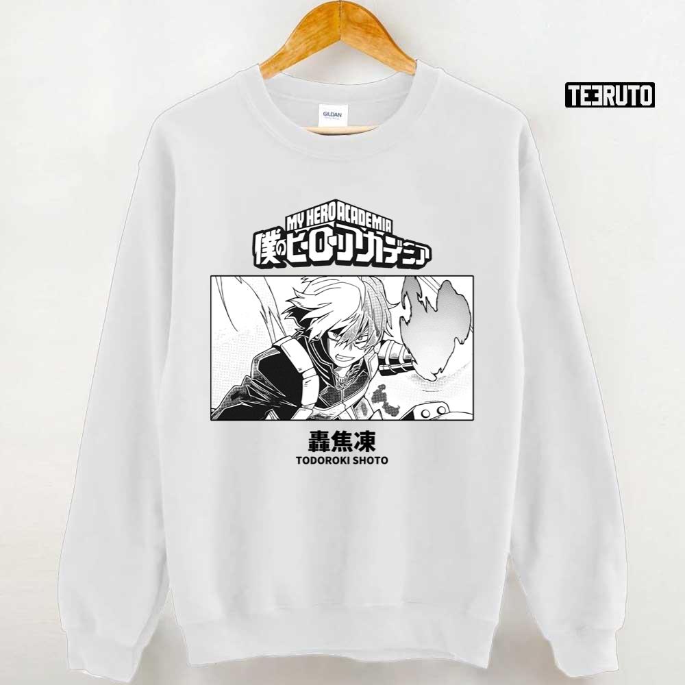 Todoroki Shoto My Hero Academia Bnw Unisex T-shirt