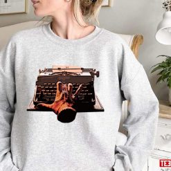 Typewriter The Thing Wednesday NetflixUnisex Sweatshirt