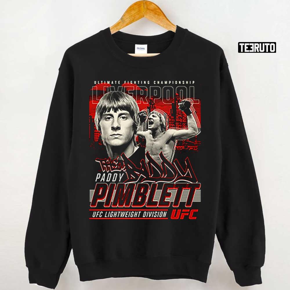 Ufc Paddy The Baddy Pimblett Vintage Liverpool Unisex Sweatshirt Teeruto