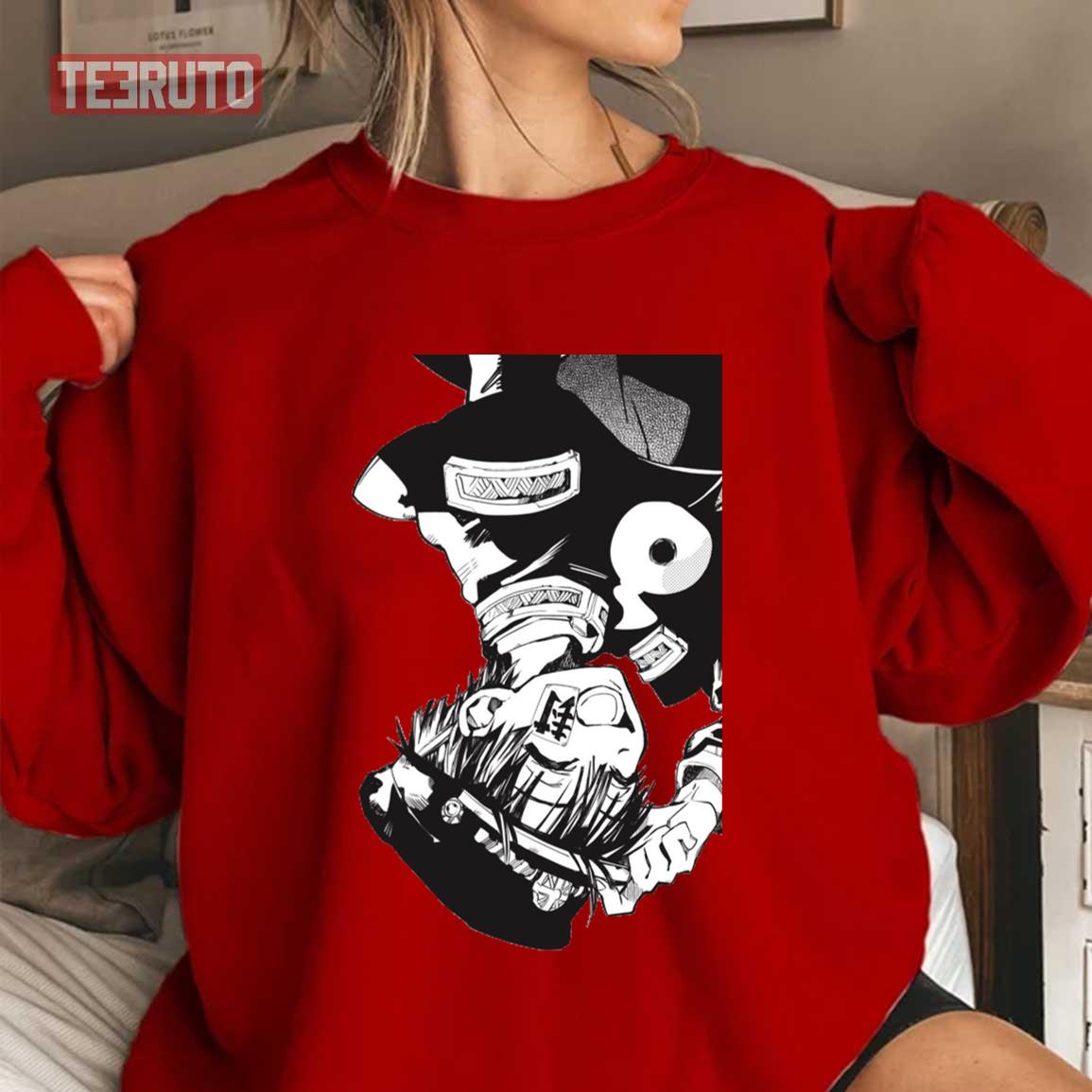 Upside Down Hanako Manga Toilet Bound Hanako Kun Unisex Sweatshirt