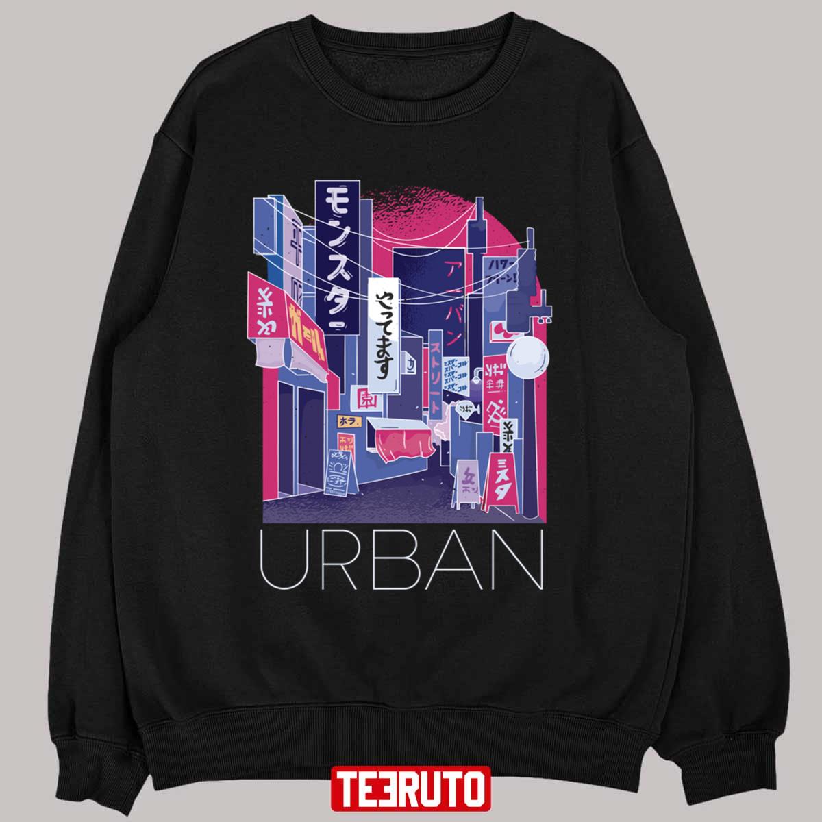 Urban City City In Japan Japanese Streetwear Unisex T-Shirt - Teeruto