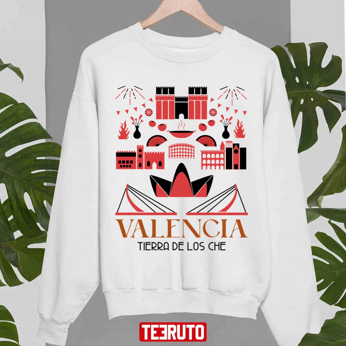 Valencia Tierra De Los Che Art Unisex Sweatshirt