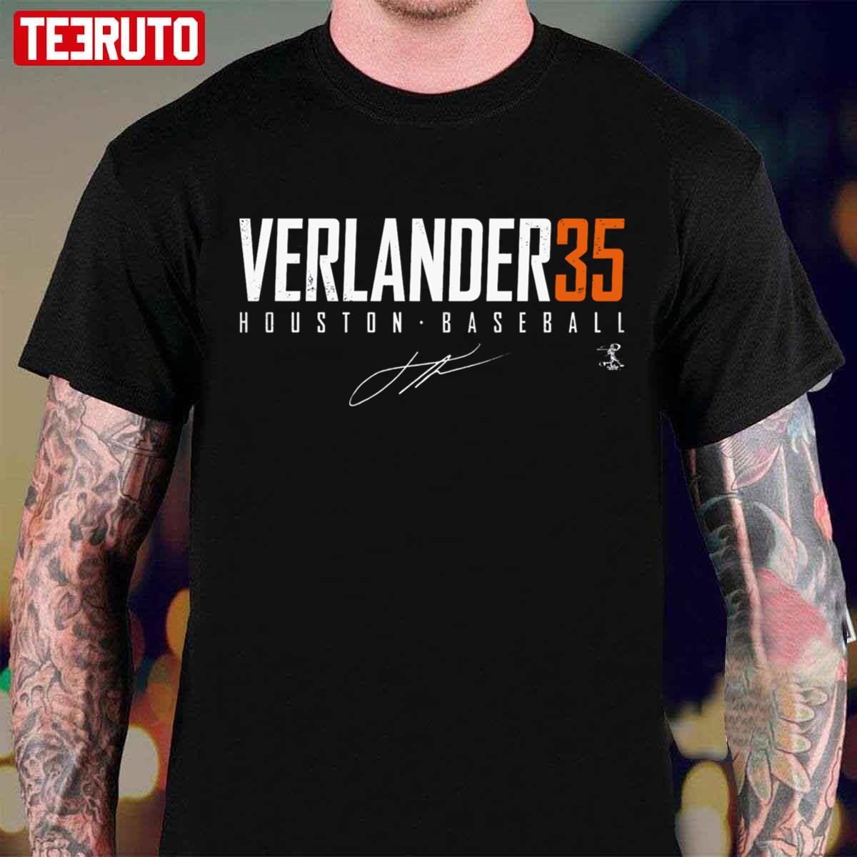 Verlander 35 Justin Verlander Elite Unisex T-shirt