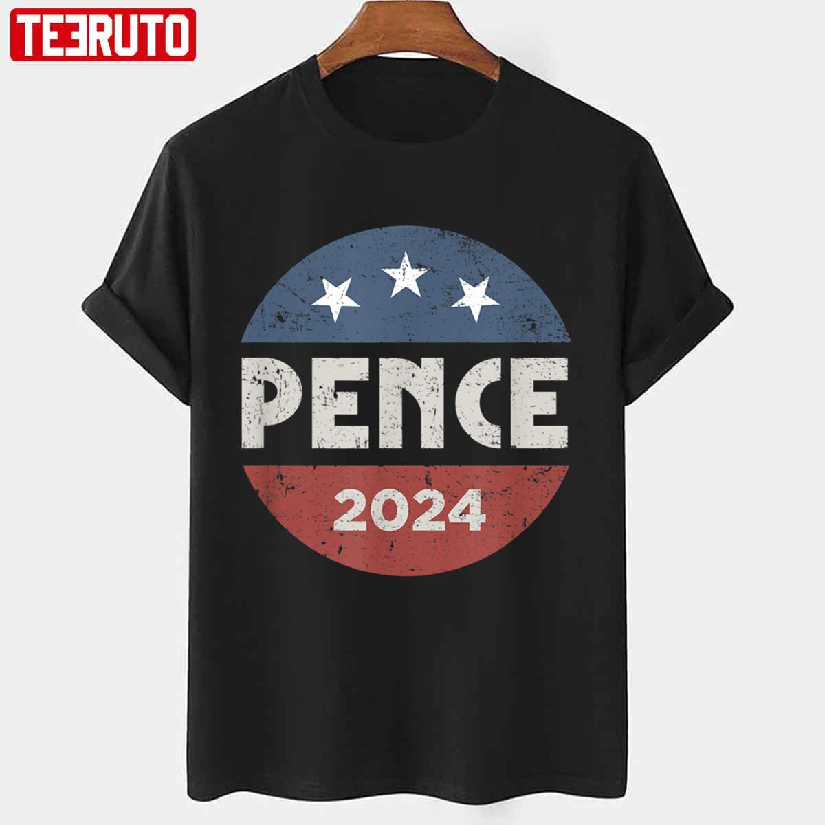 Vintage Mike Pence 2024 Unisex TShirt Teeruto