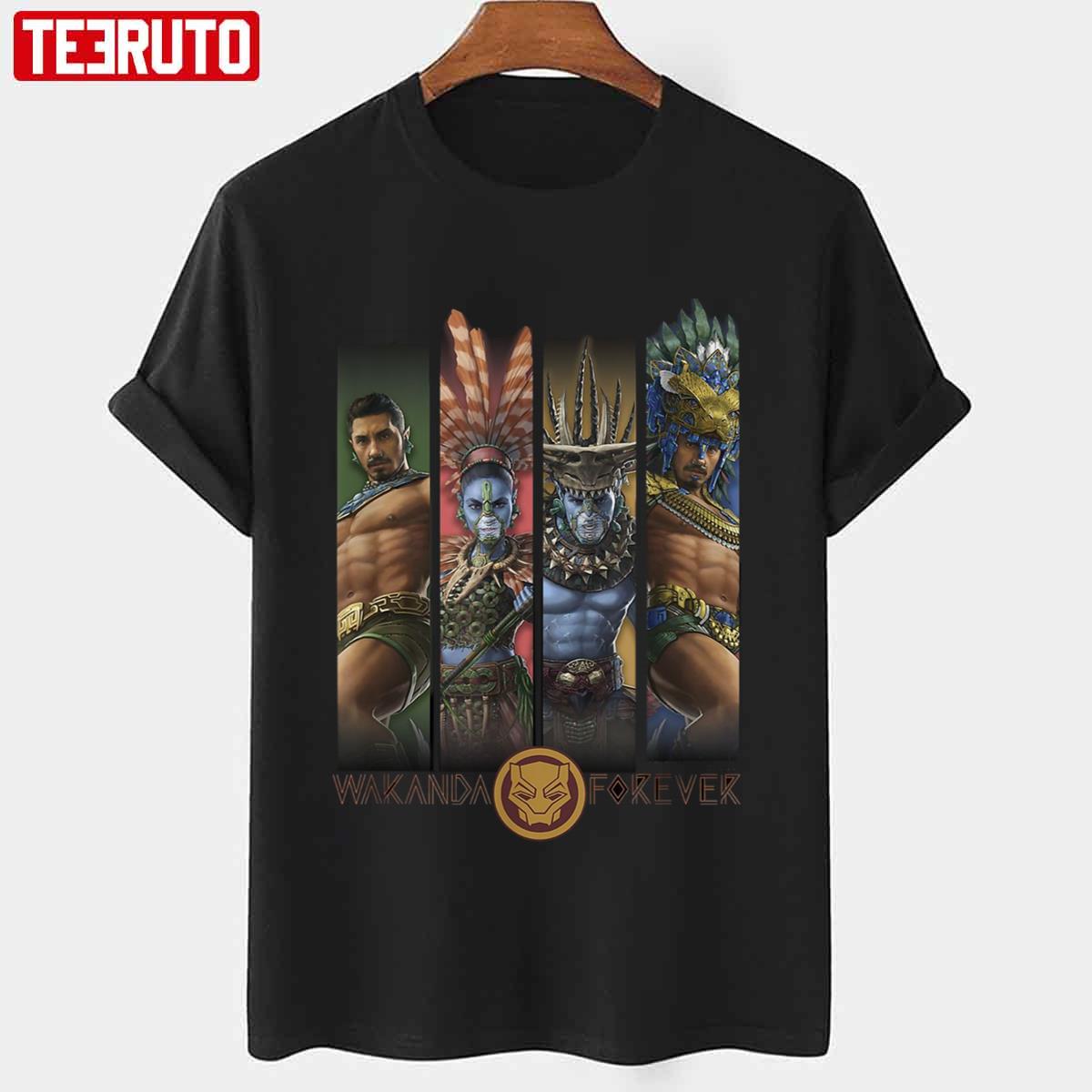 Vintage Namor Wakanda Forever Characters Unisex T-shirt
