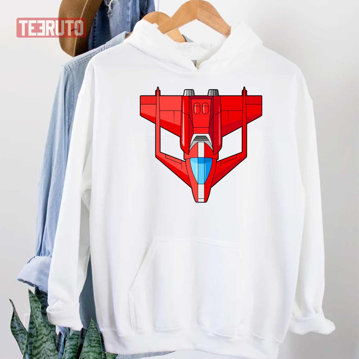 Voltron Vehicle Force Falcon Vt Fighter Chest Plate 5 Ginger Unisex Hoodie
