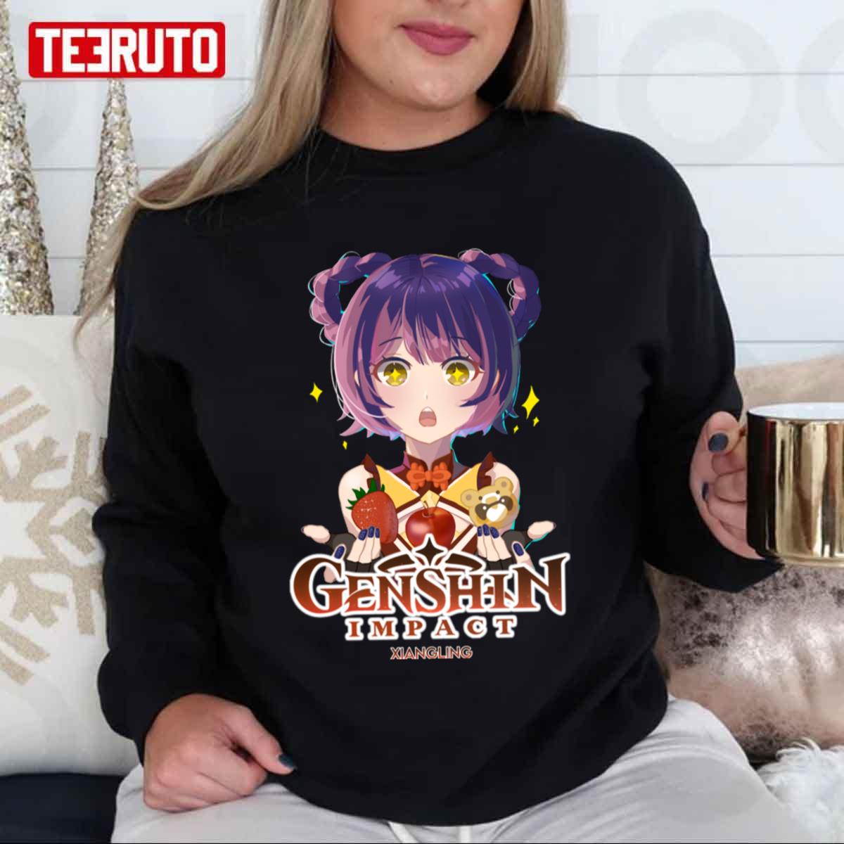 Wanmin Restaurant Xiangling Genshin Impact Unisex Sweatshirt