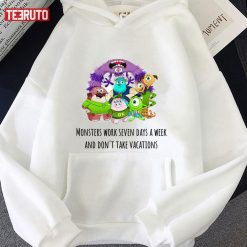 We Are The Monsters Monsters At Work Animation Unisex Hoodie