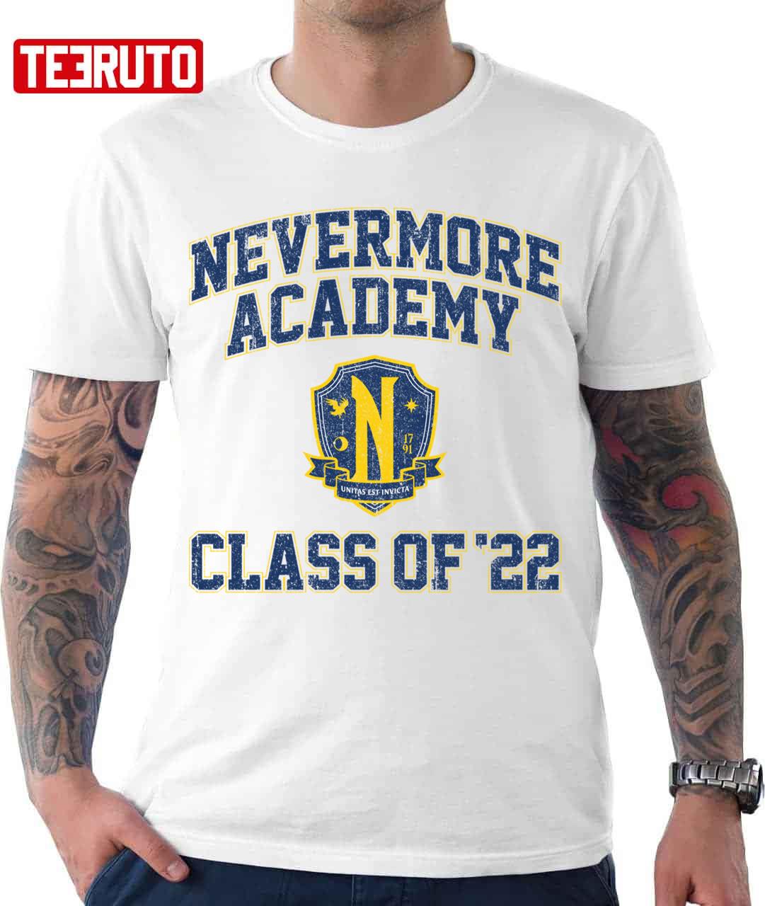 Nevermore Academy T-Shirt, Wednesday Addams Sweatshirt, Wednesday