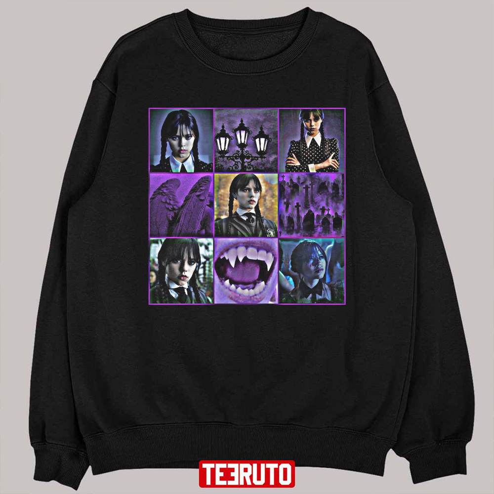 Wednesday And Her Favourite Places Addams Movie Unisex Sweatshirt