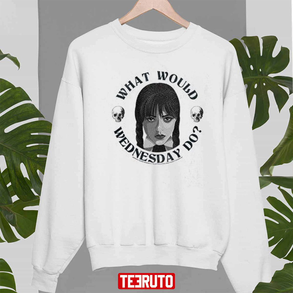 What Would Wednesday Do Funny Enid Saying Unisex Sweatshirt