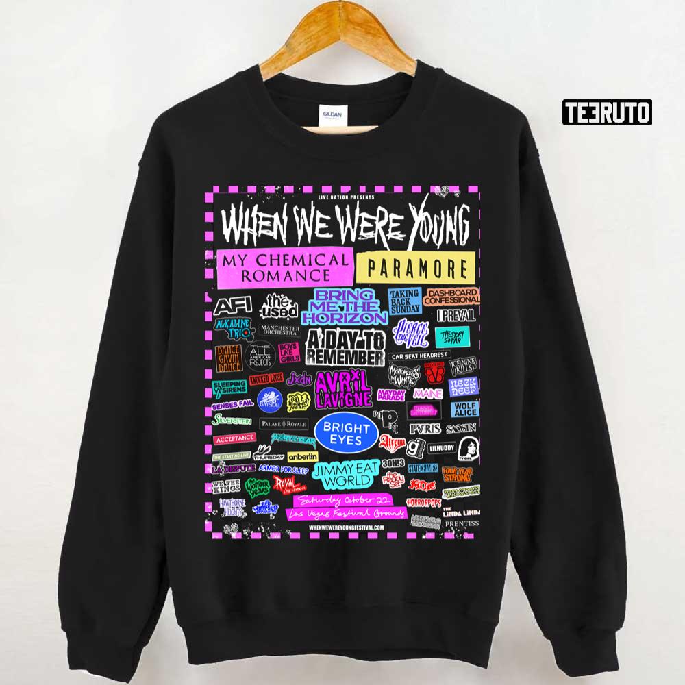 When We Were Young Tour Festival 2022 Masmay Unisex Sweatshirt