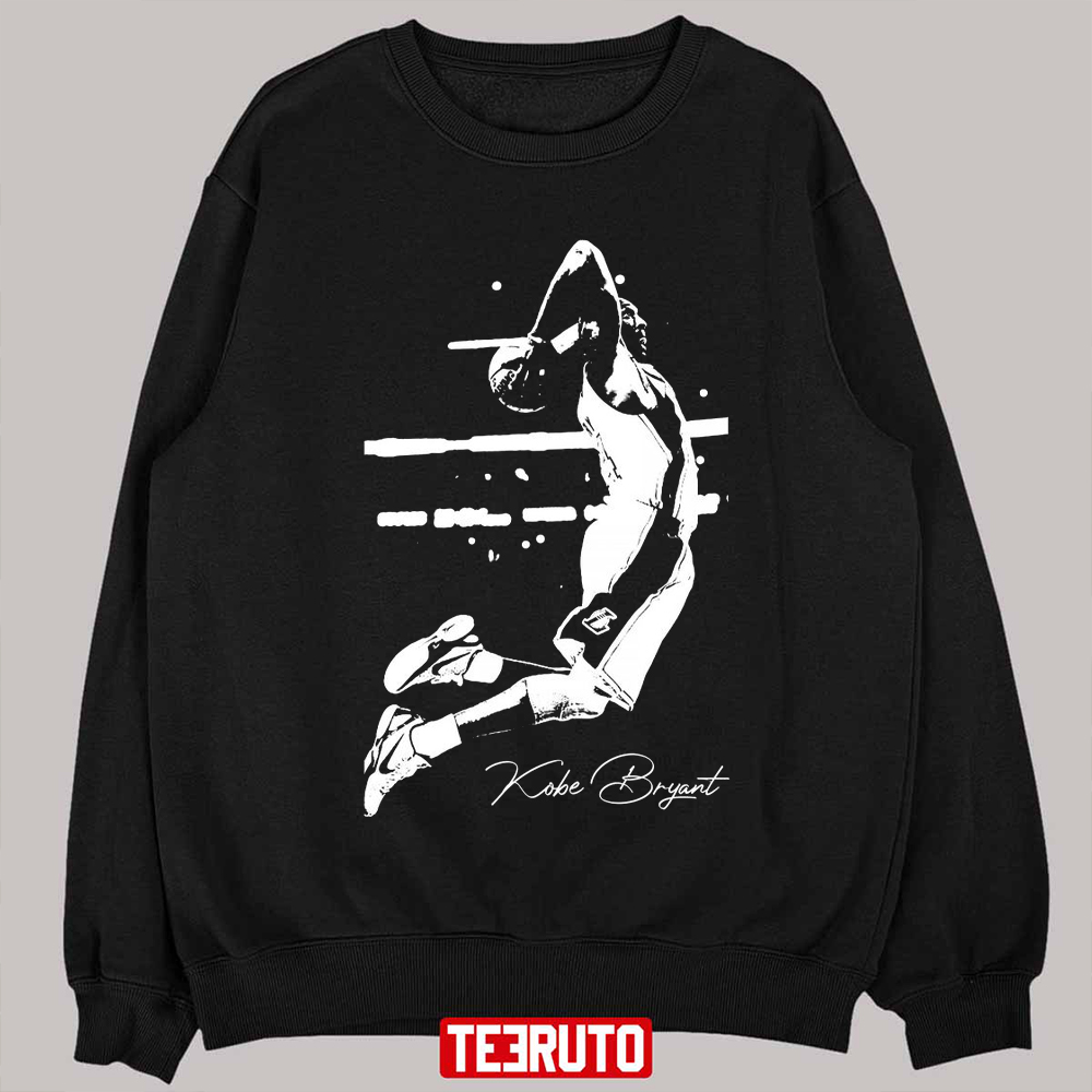 White Aesthetic Design Kone Bryant Basketball Unisex Sweatshirt