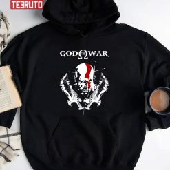 White Design Kratos God Of War Unisex Hoodie