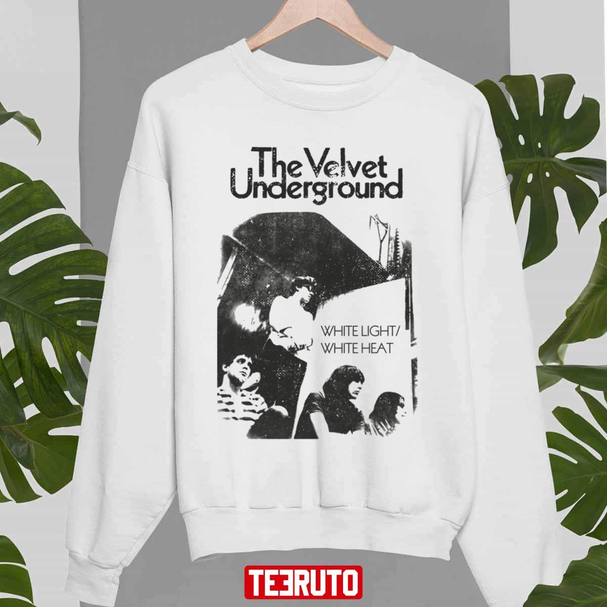 White Light White Heat Worn Look Unisex Sweatshirt