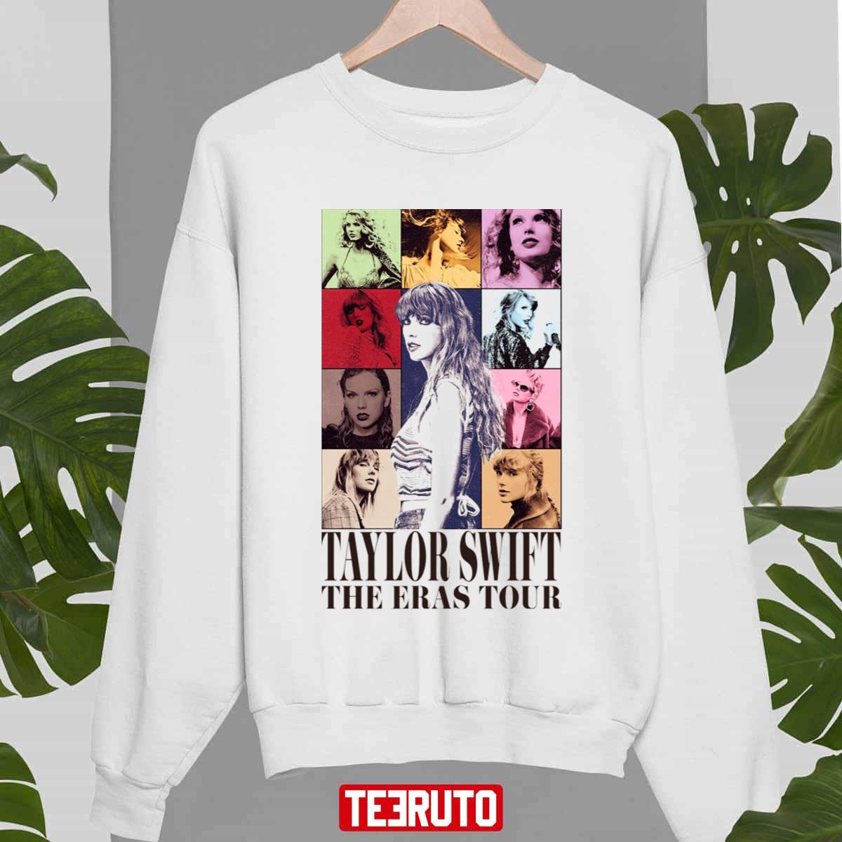 White Taylor The Eras Tour 2023 Unisex Sweatshirt