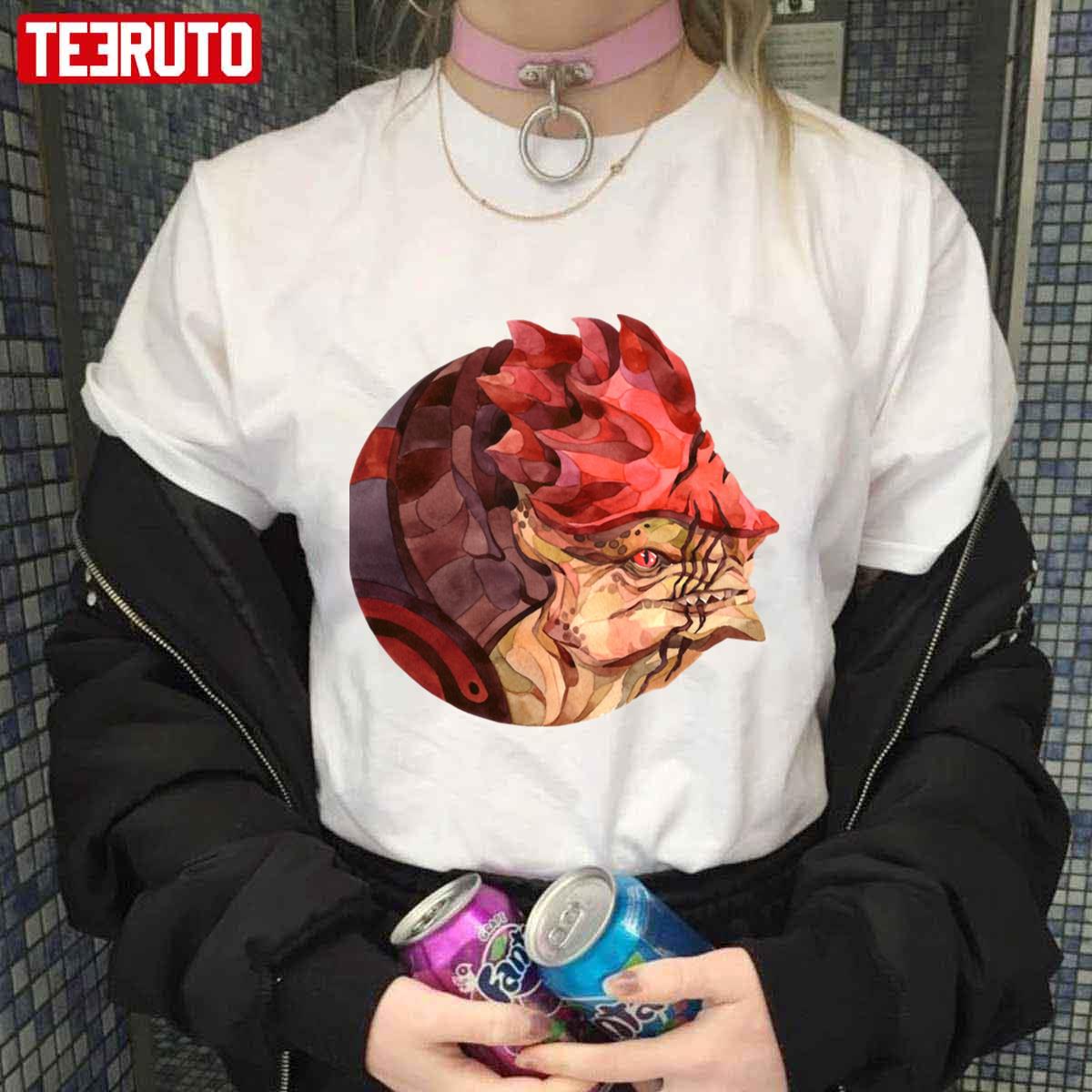 Who Loves Basket First Day Of Wrex Just A Boy Vintage Style Mass Effect Unisex T-shirt