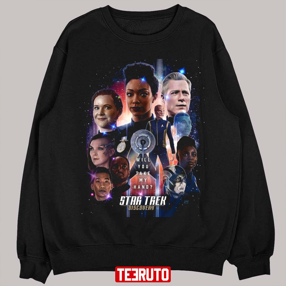 Will You Take My Hands Star Trek Unisex Sweatshirt