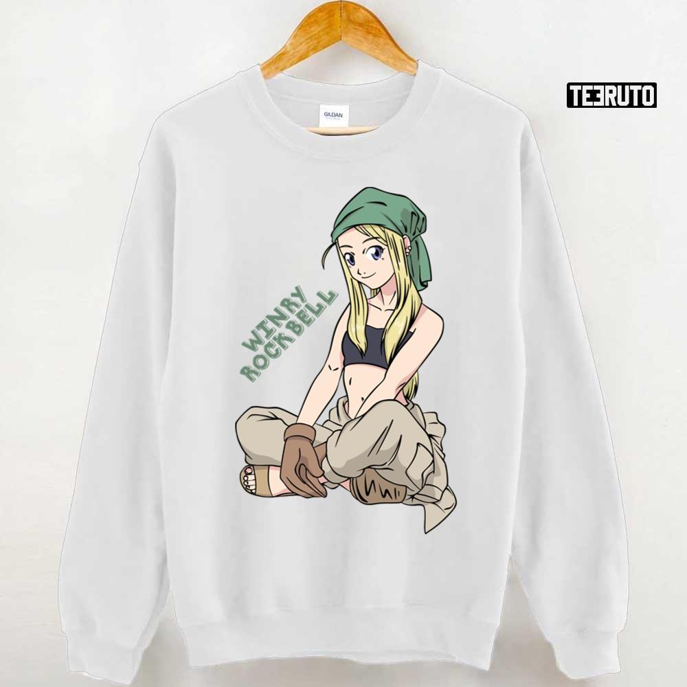 Winry Rockbell Fullmetal Alchemist Cute Design Unisex Sweatshirt
